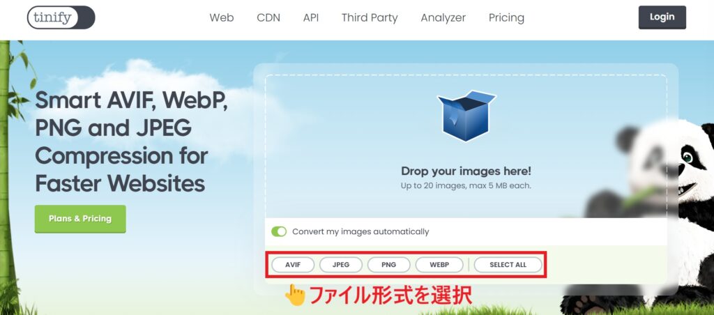 ファイル形式_選択