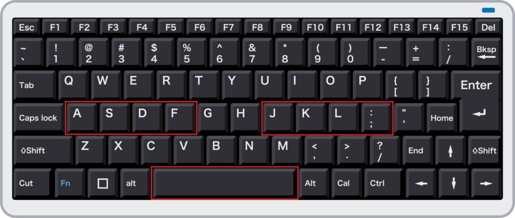 ホームポジション